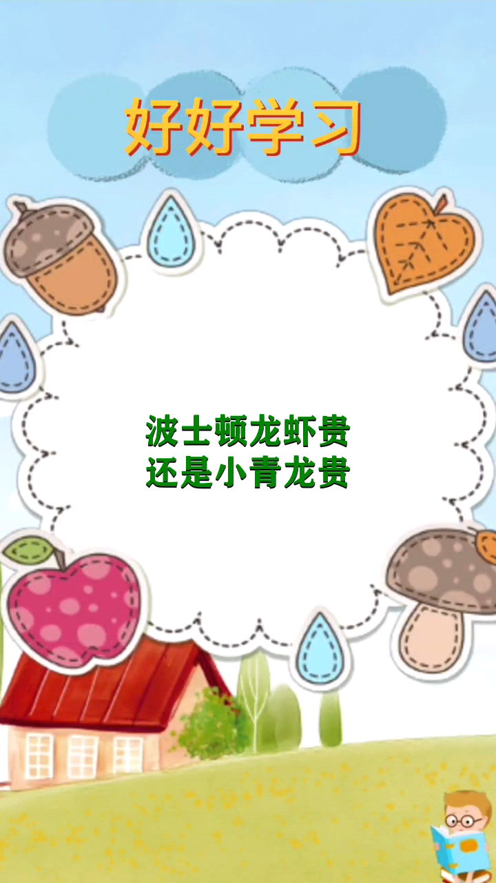 波士顿龙虾贵还是小青龙贵