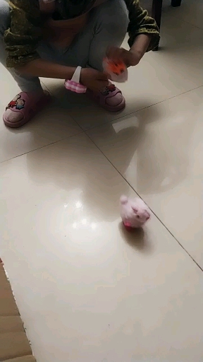 小朋友玩小鸡好开心