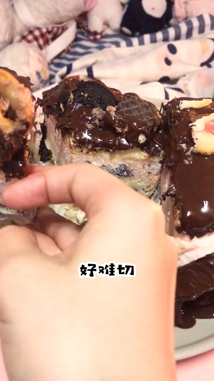 蜜雪冰城冰淇淋蛋糕!