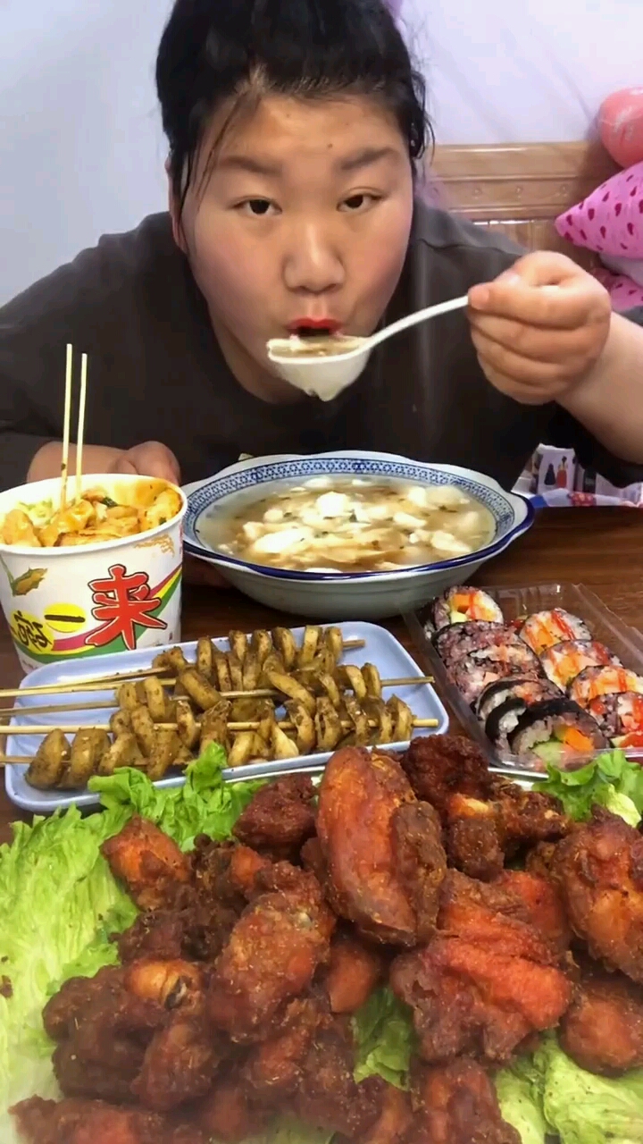 虾米豆腐紫菜汤我能干一盆太香了