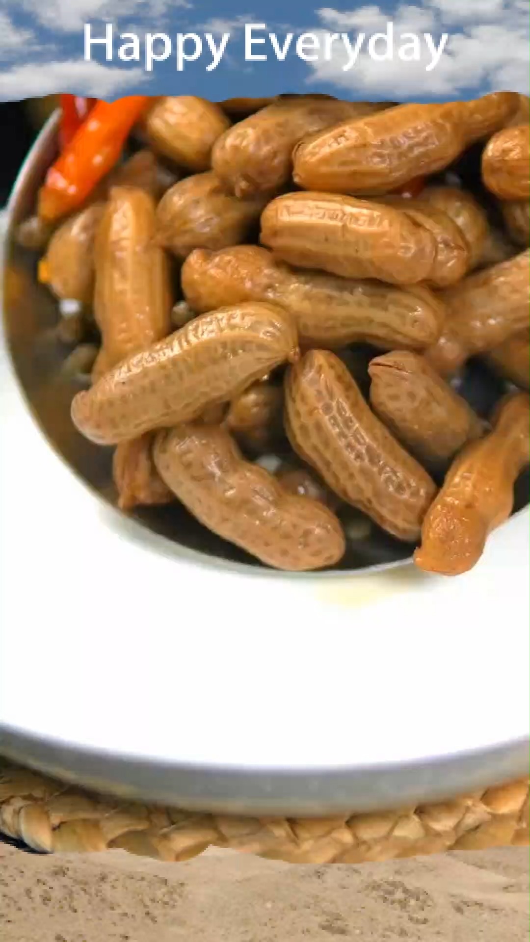 夏天必吃的盐水花生,味道不输大排档