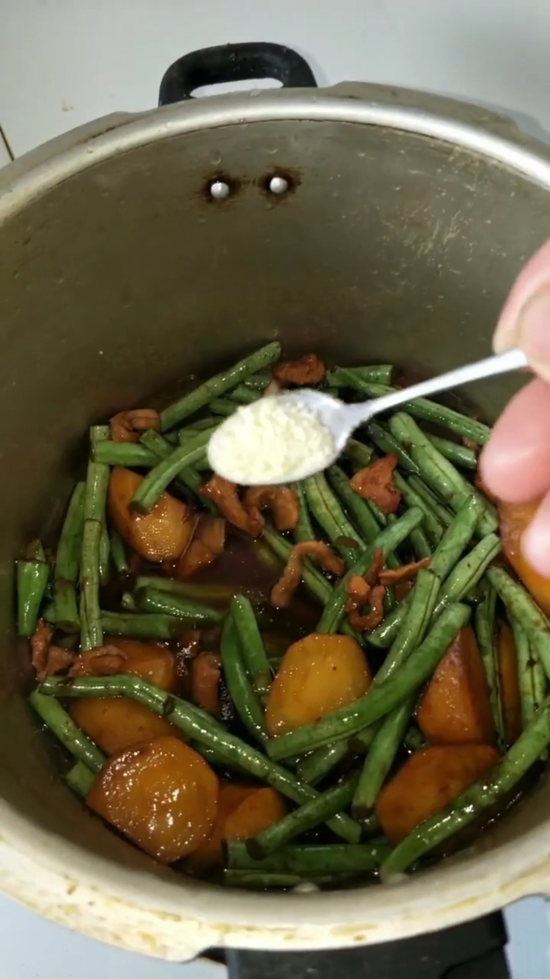家庭版压锅菜