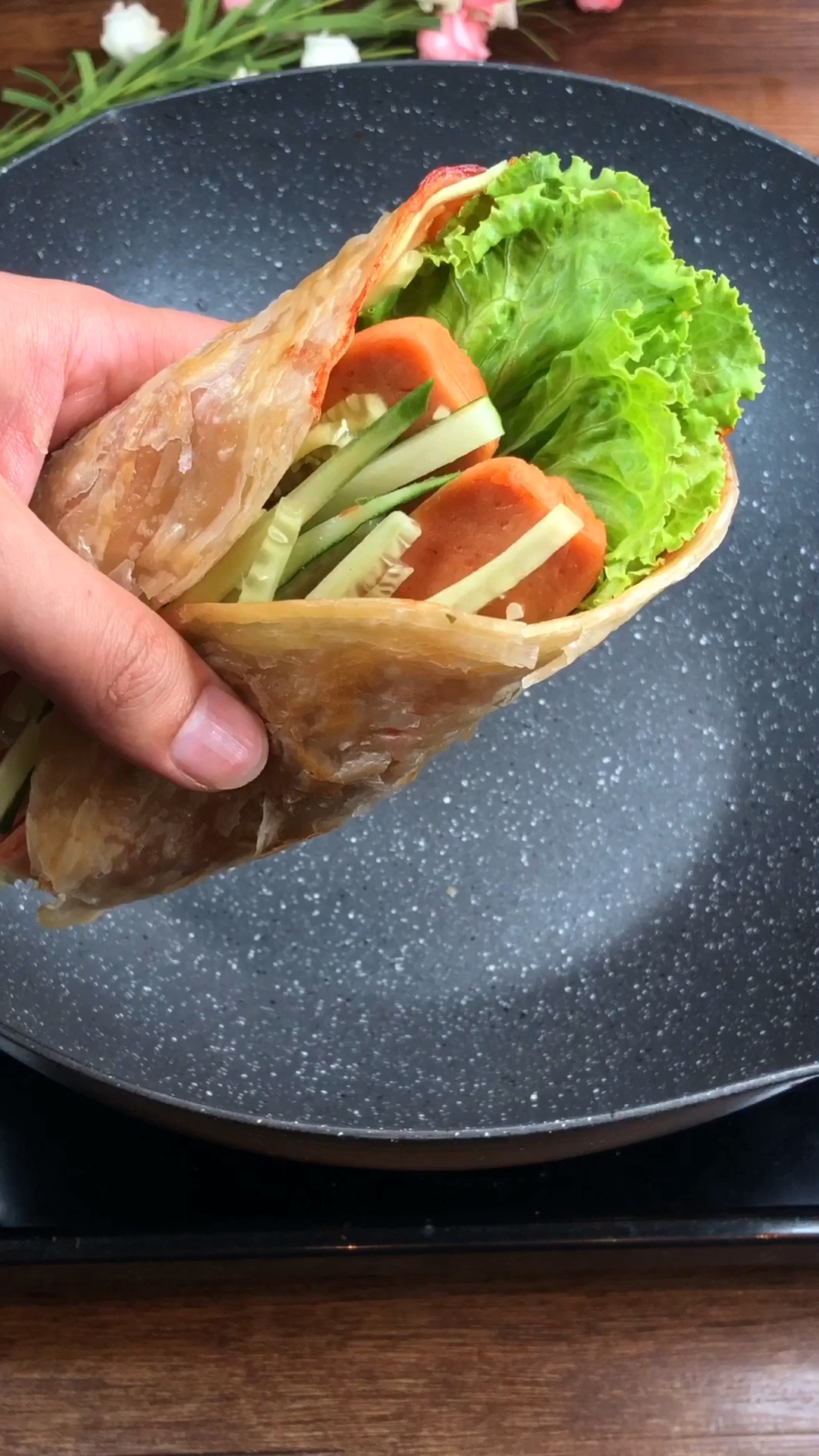 好吃的早餐手抓饼,带你享受意大利风情