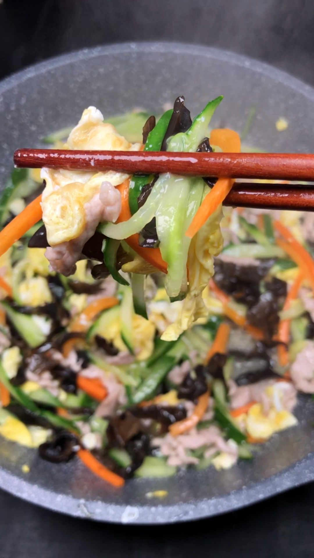 木须肉的家常做法,一看就会