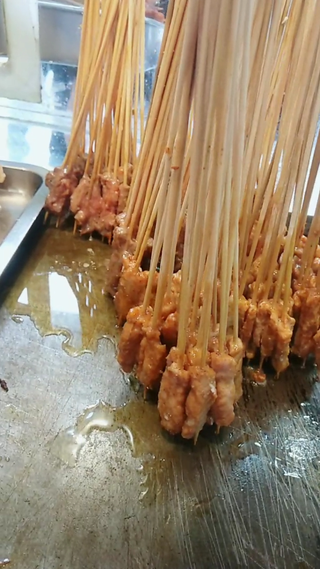 小猪肉串备货中