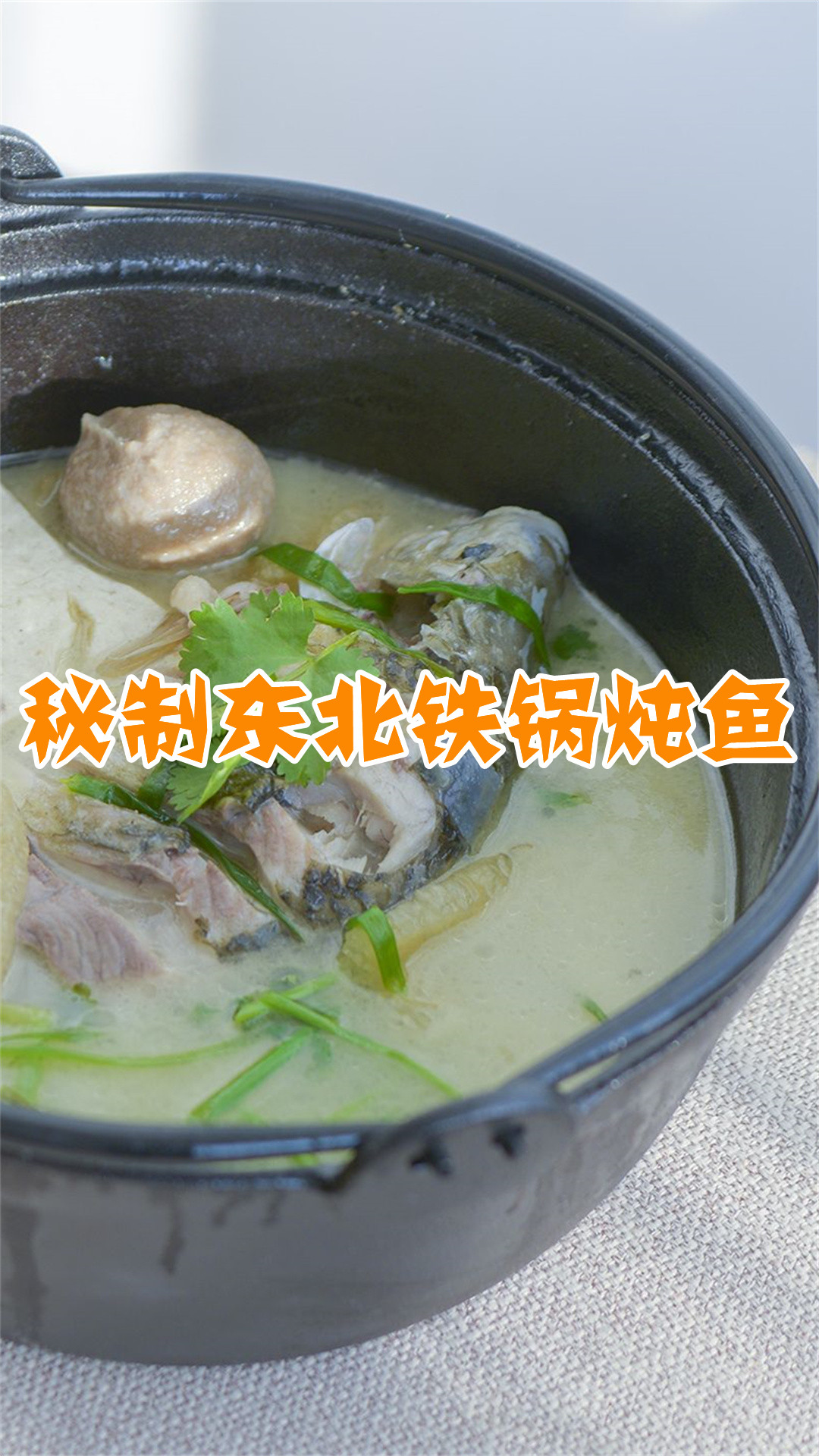 秘制东北铁锅炖鱼