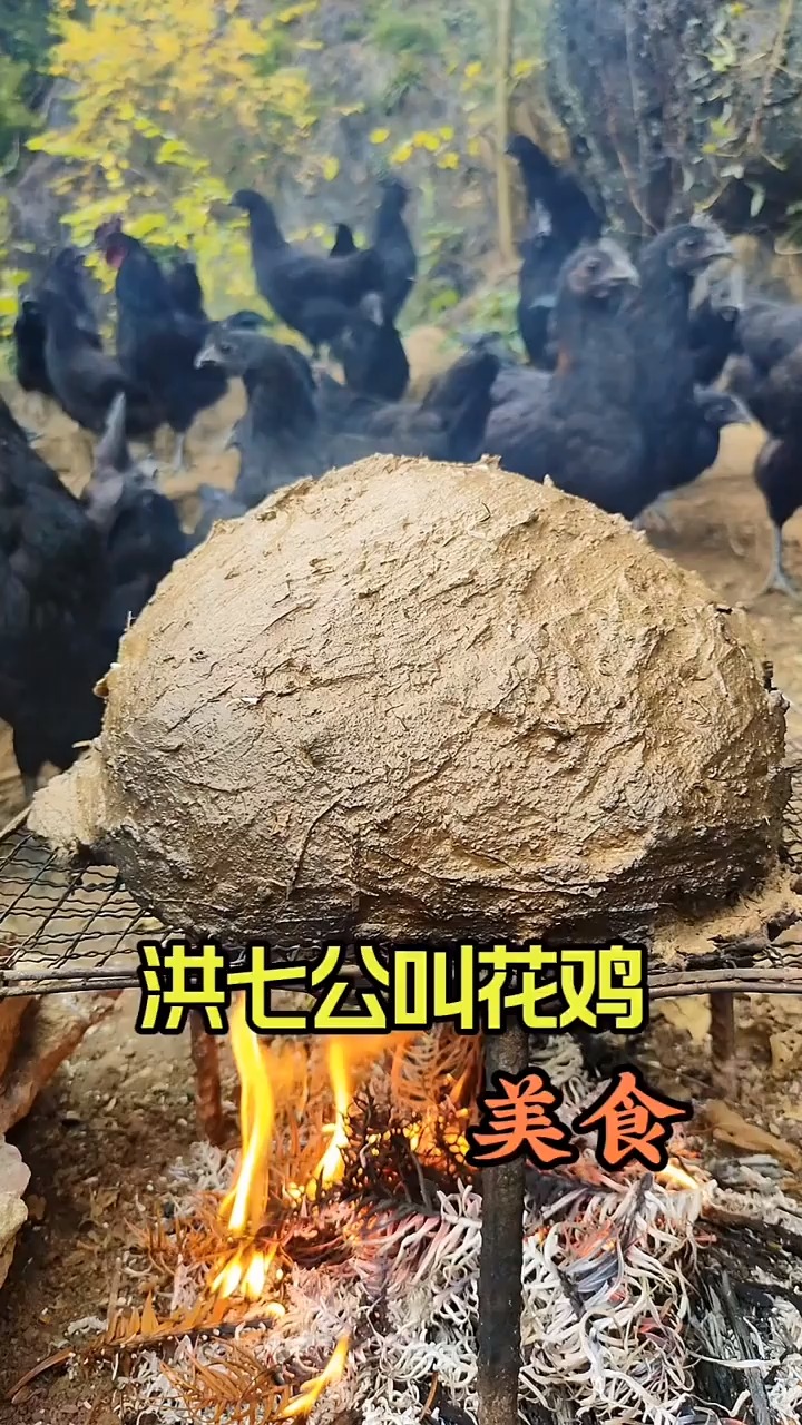 传统方法做洪七公叫花鸡
