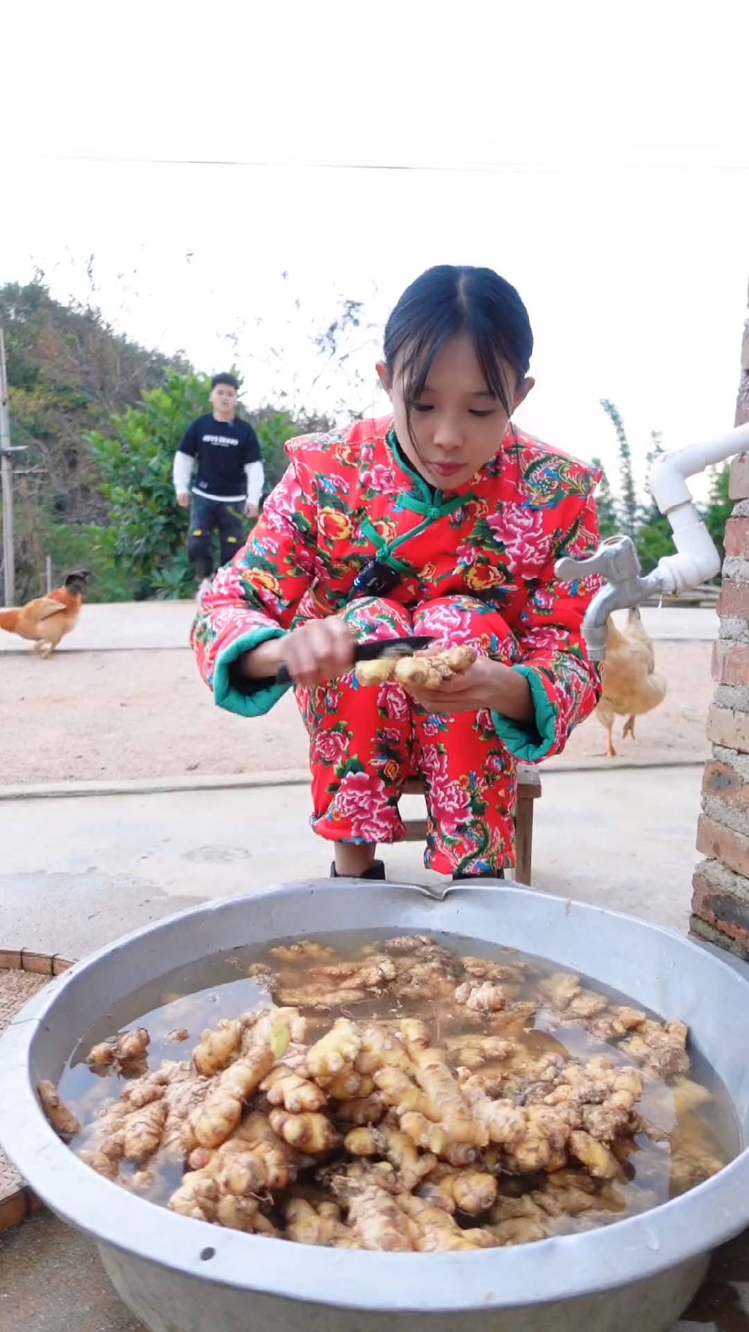 做出来的姜粉可以煲粥,煮菜,煲汤都可以,有营养味道也没那么重,做个大白菜加点陈醋