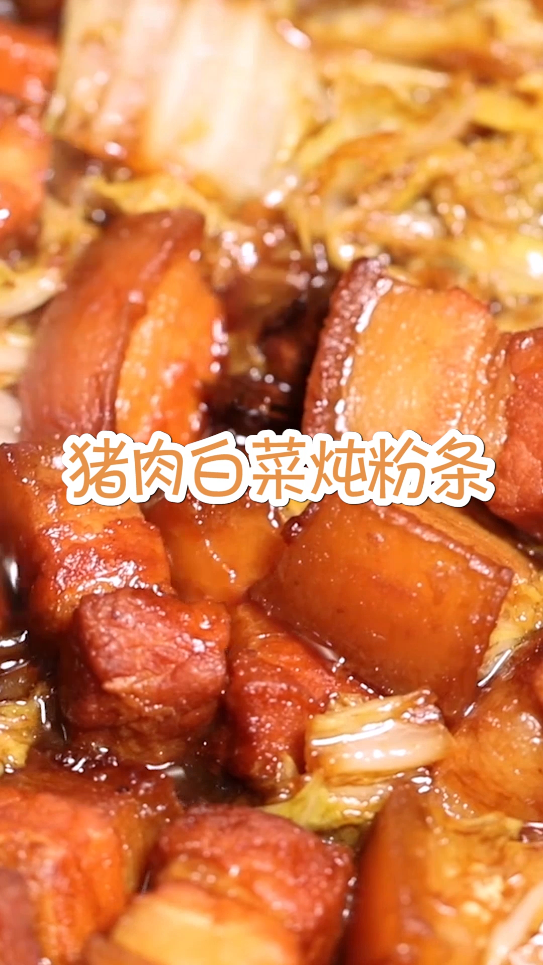 猪肉白菜炖粉条,一教你就会