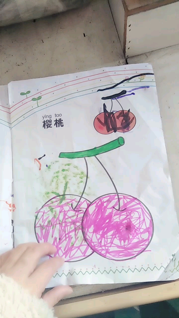 女儿的杰作,