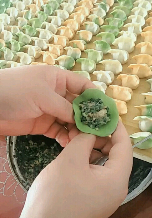 疏菜饺子