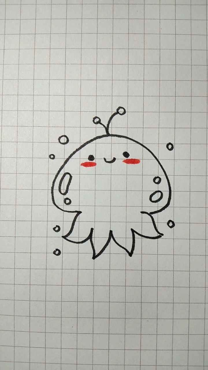 #画画原来如此简单#章鱼保罗大哥你能告诉我下一届世界杯的冠军是谁吗?