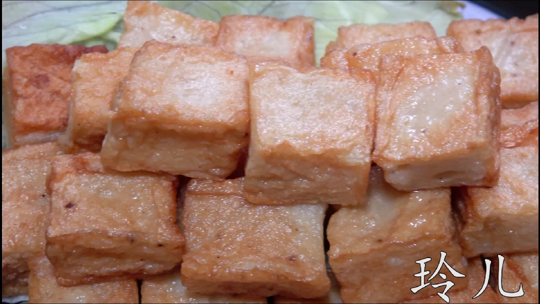 #我要上热门#你知道鱼豆腐怎么做的吗?原来这么简单,最关键的是里面真的有鱼