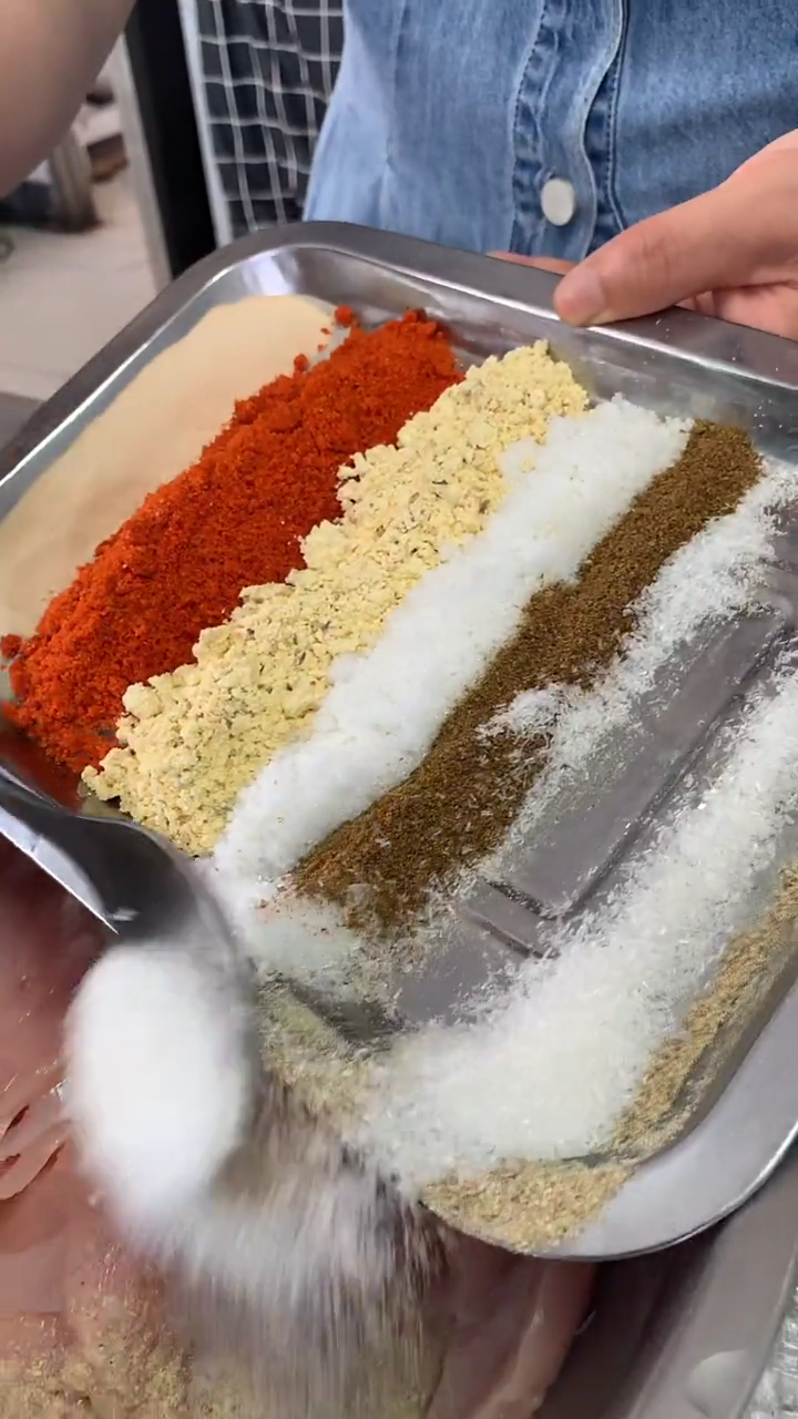 鸡排制作方的方法步骤