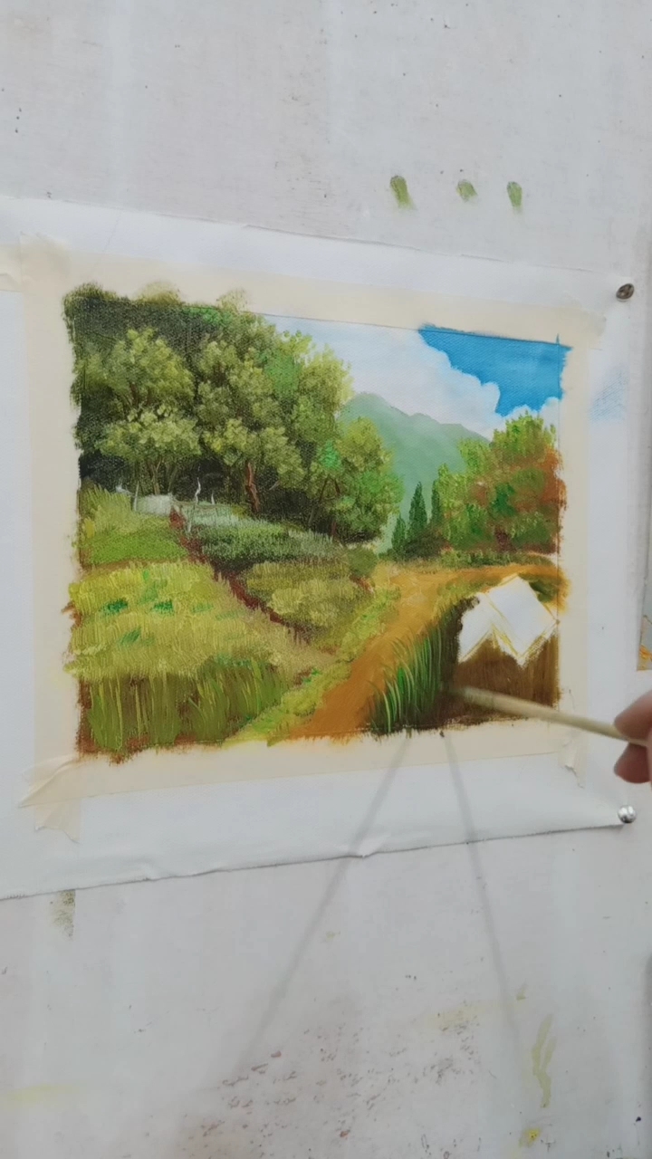 画一个小菜园