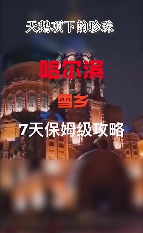 #搞笑段子#哈尔滨:在这只天鹅的项,人们赞美她是天鹅项下的珍珠