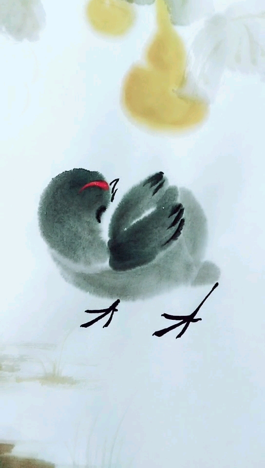 #这是高手#画一只小鸡寓意【福禄吉祥】希望带给大家吉祥如意！