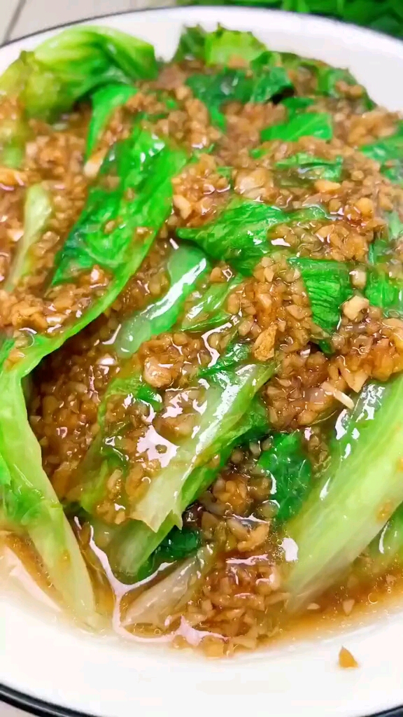 酱汁生菜