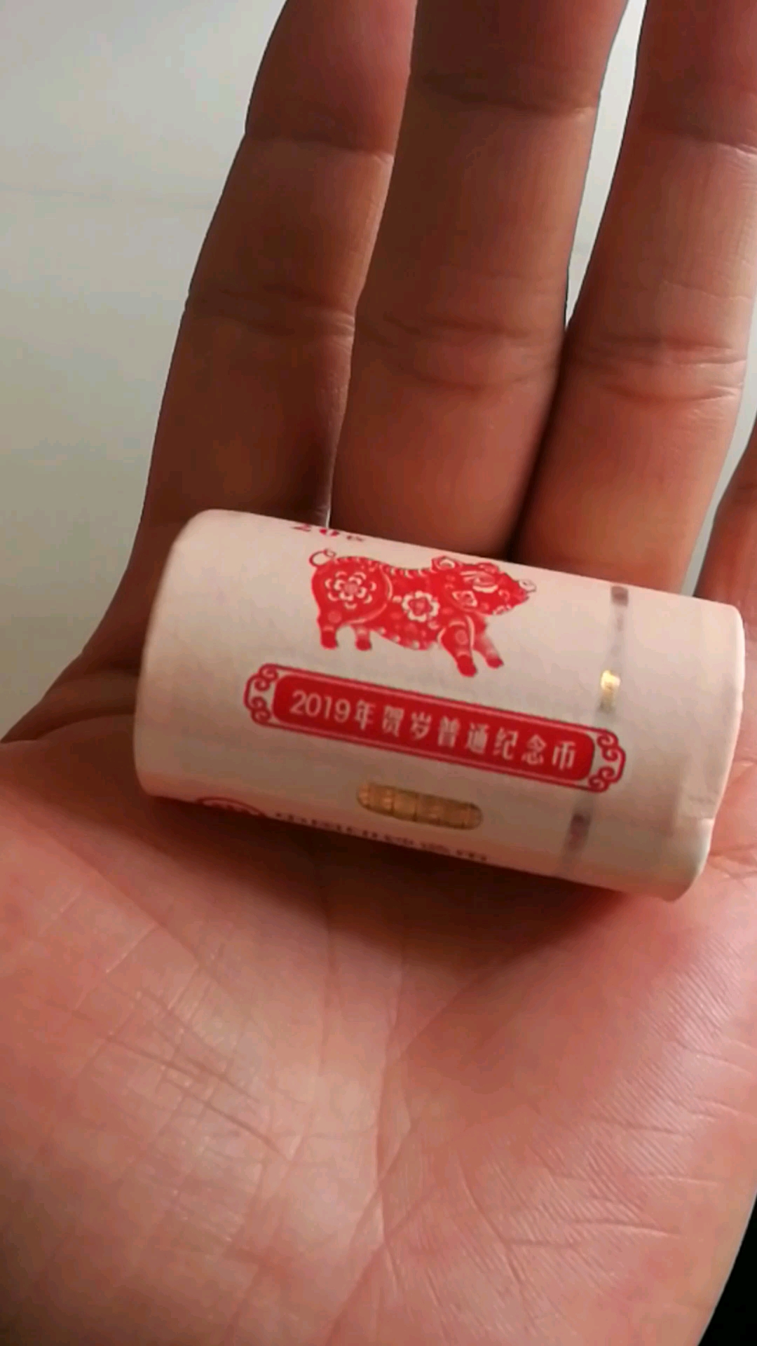 2019年贺岁双色铜合金贺岁币  (俗称猪年生肖币)