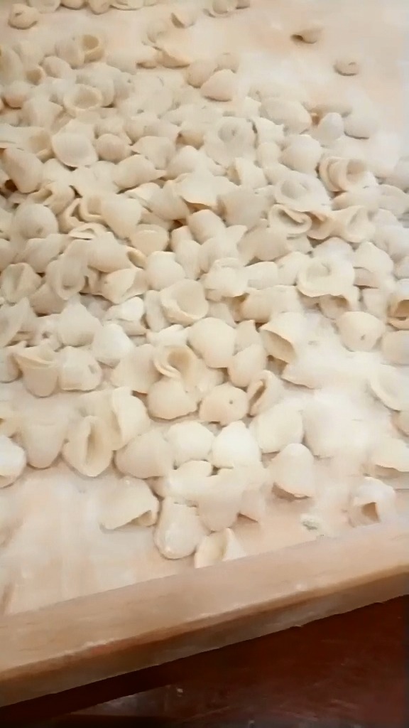 #美食#用牙签包饺子,这个饺子叫做珍珠饺子,特别袖珍
