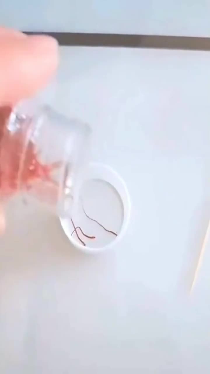 一杯里面就这么几根,我是初次见这种喝法,网友真的有用吗