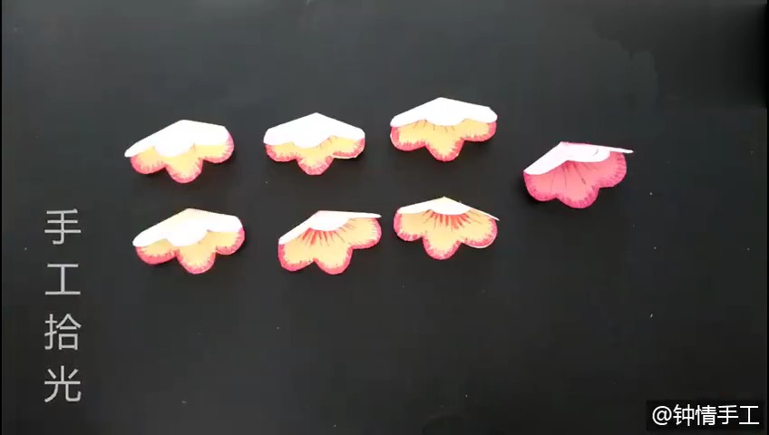 简单的3D立体手工折纸,DIY超酷的弹出花朵贺卡