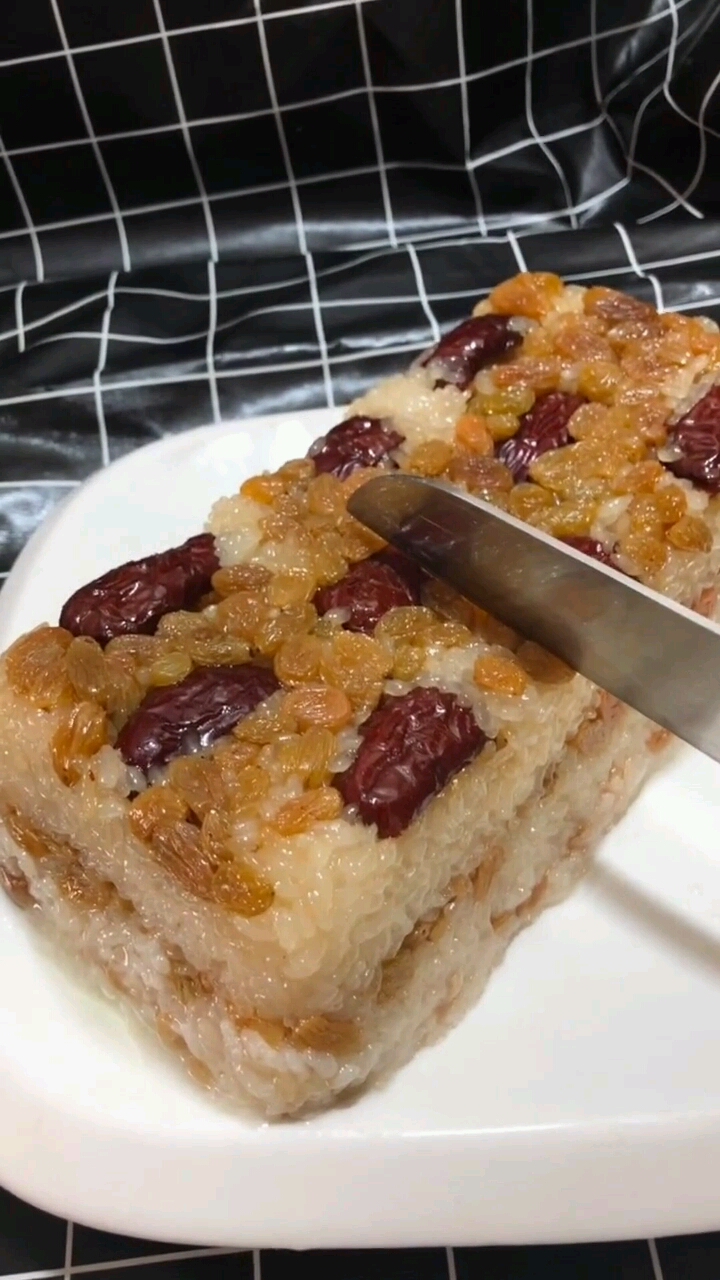 红枣糯米饭!就这样做好啦!接上个视频才有完整方法哦!
