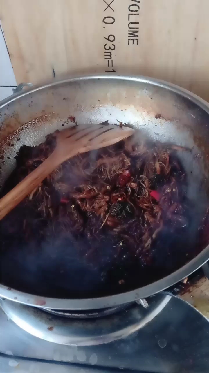 苦麻子根做的咸菜,排毒养颜的!