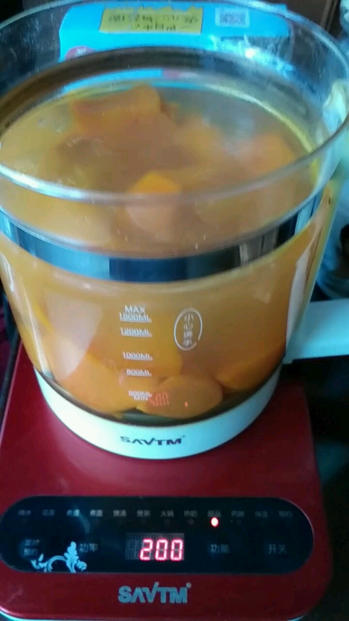 山芋汤即将完成
