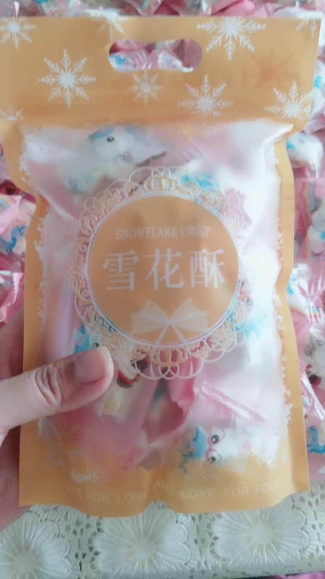 #新年吃点好的#一大早做的雪花酥，新年糖你准备好了吗