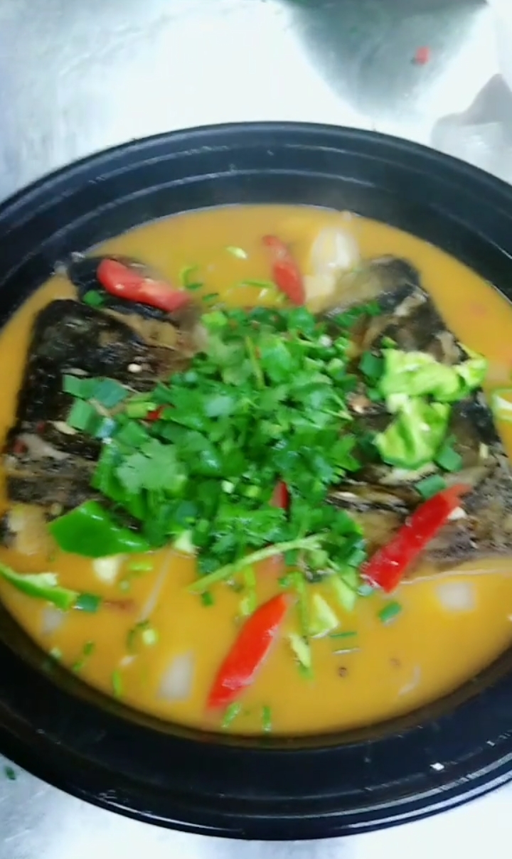 欢迎来我家吃鱼头泡饭!