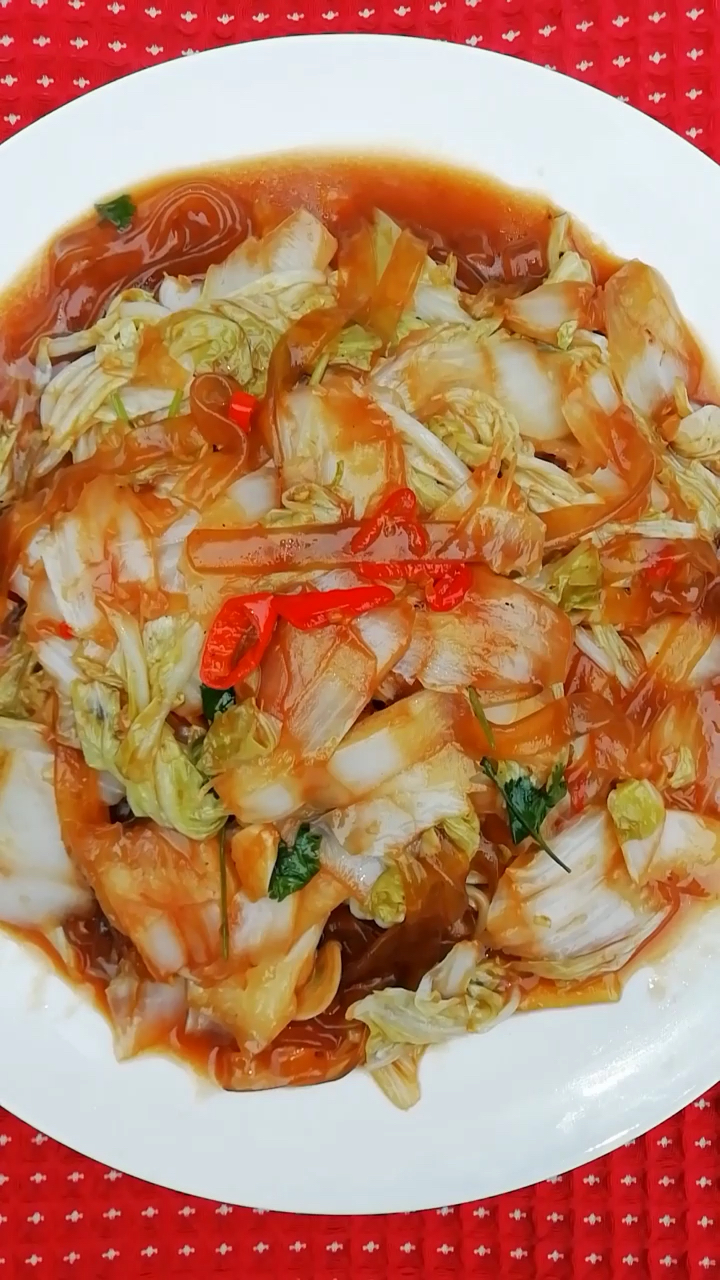 #老厨白菜#几毛钱的白菜,简单一做,比大鱼大肉还香!老厨白菜教程!