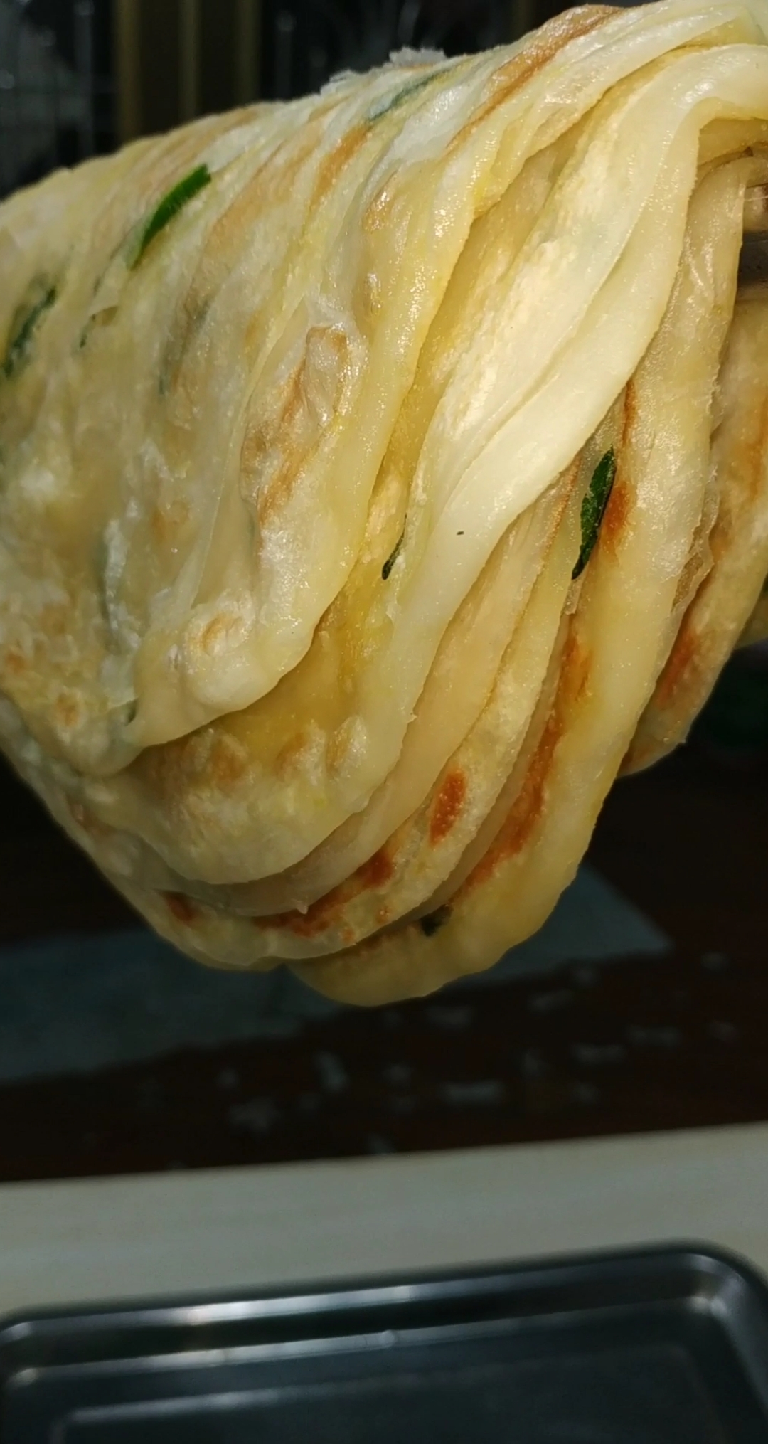 #自制美食#家常葱花饼  教程