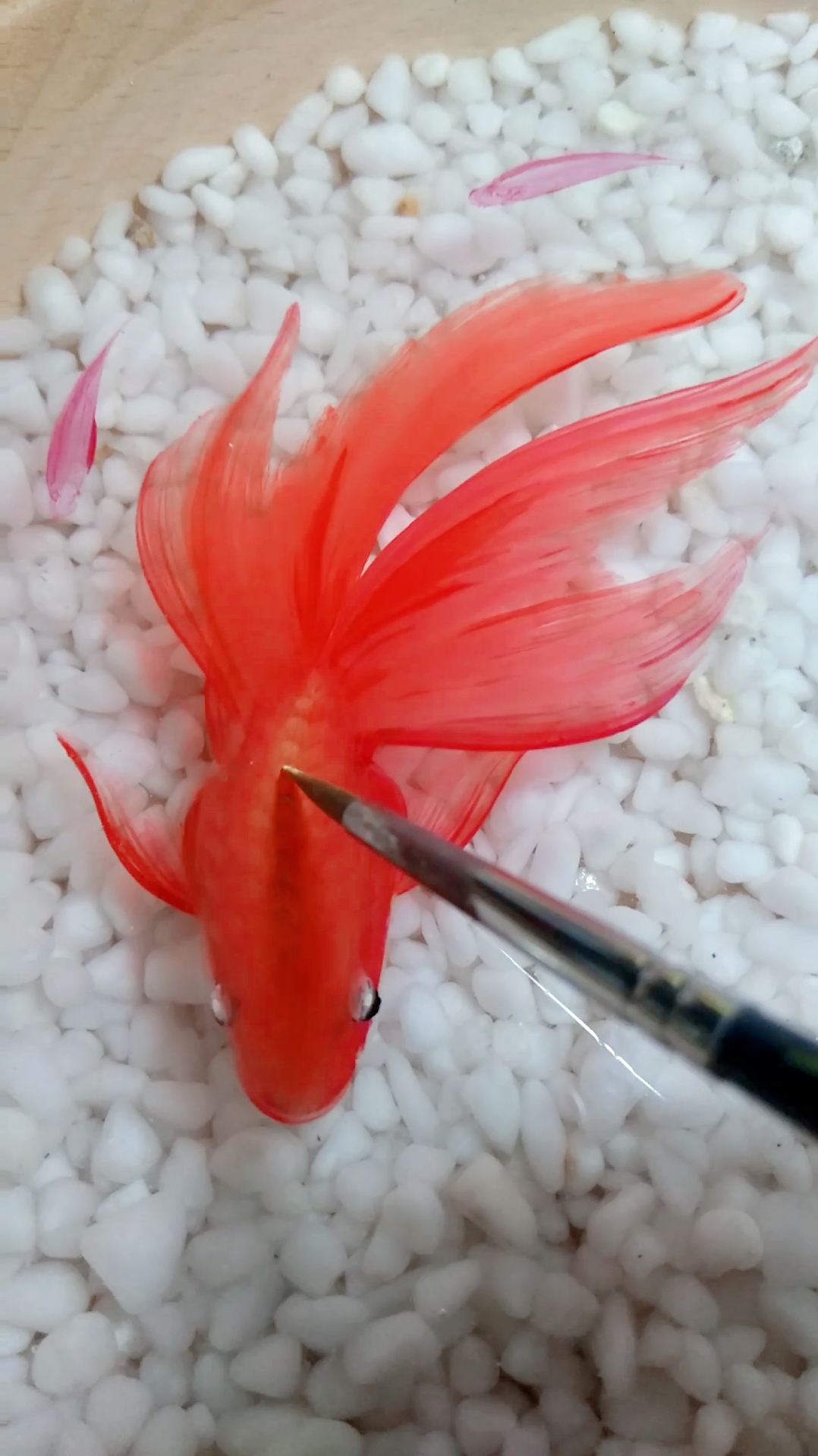 小红金鱼笔下游,带你了解树脂画