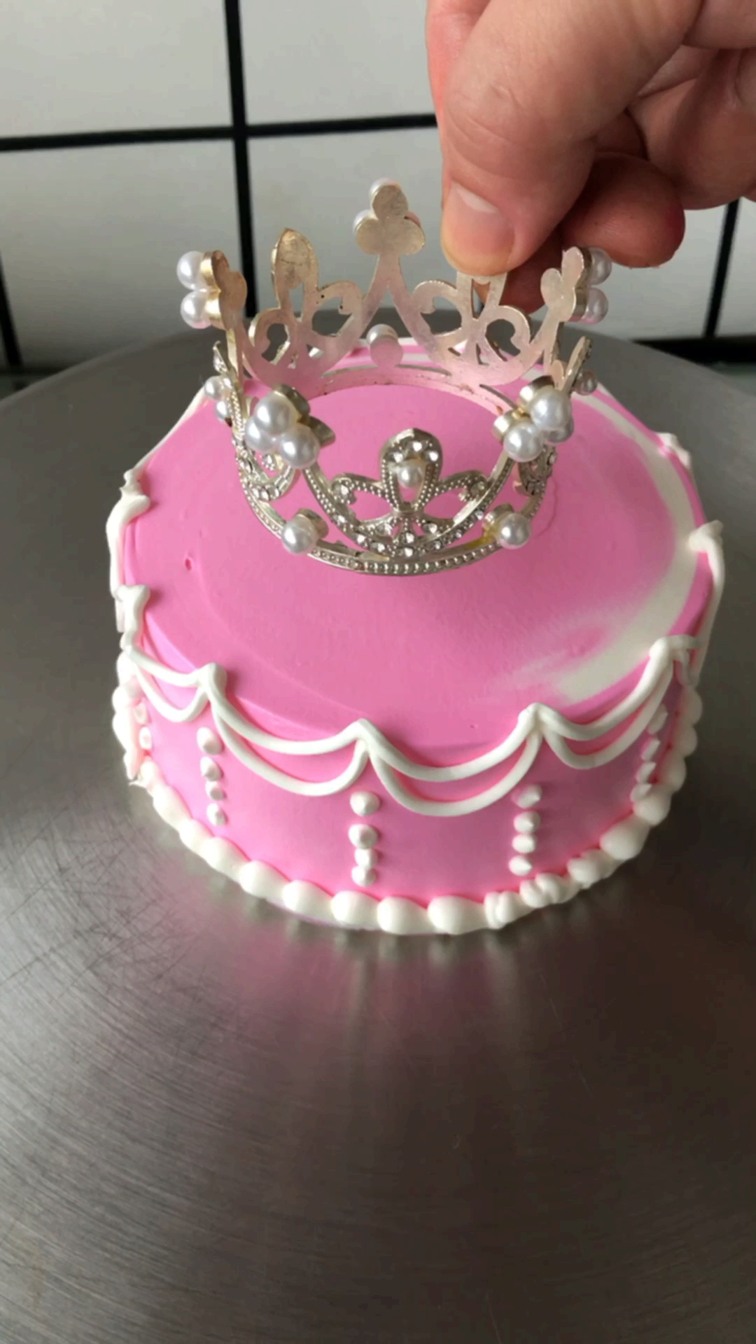 #生日蛋糕#戴上皇冠,价格贵