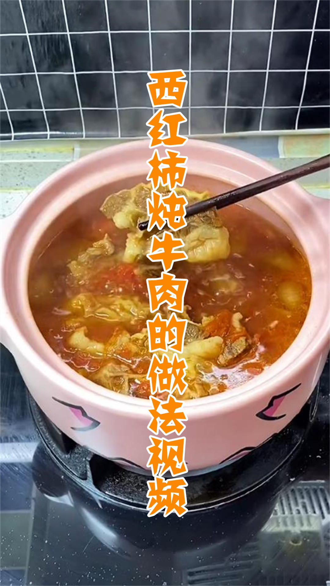 西红柿炖牛肉的做法视频