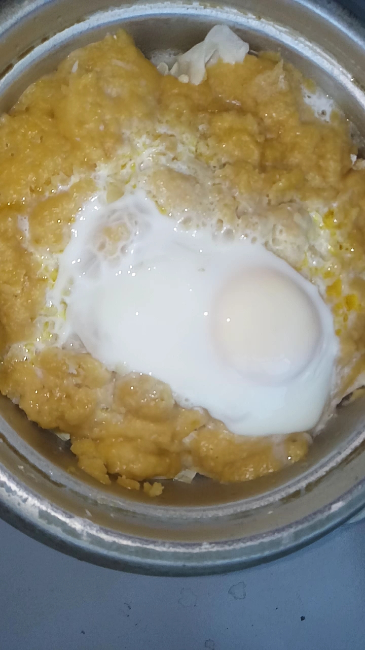 玉米粉蒸蛋