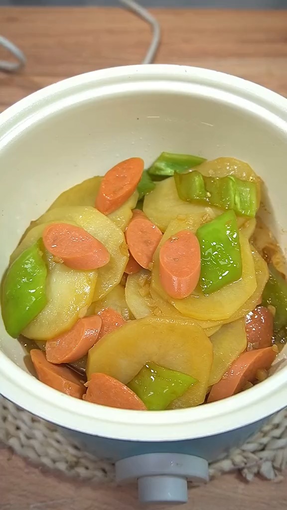 #美食#青椒炒土豆
