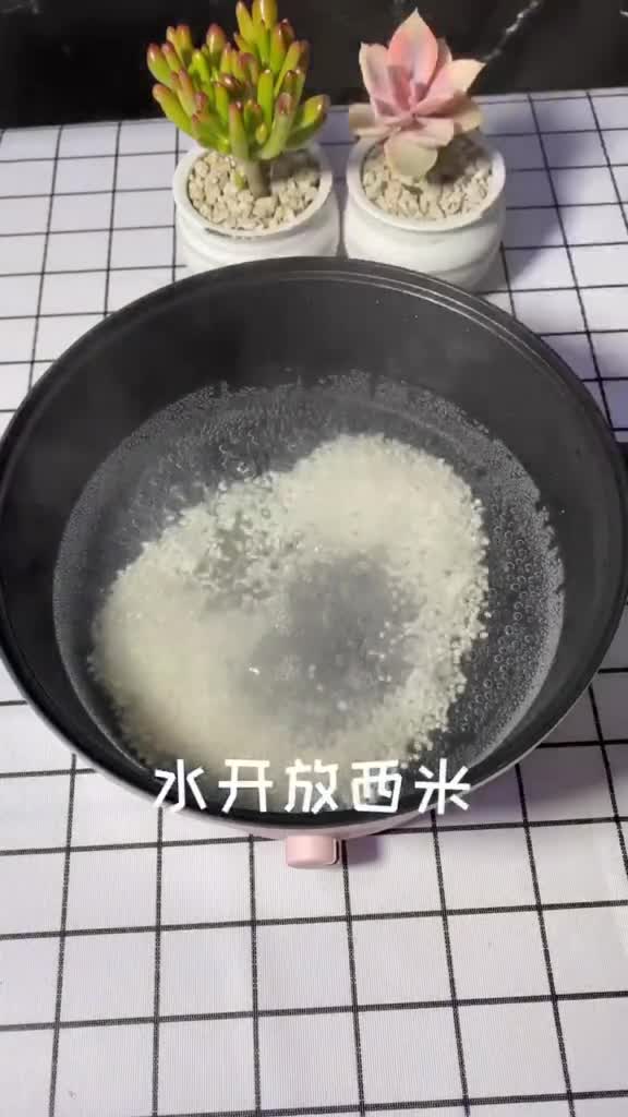 Q弹爽滑的火龙果西米露来喽～做法超简单,快点学起来美食趣胃计划,,甜品