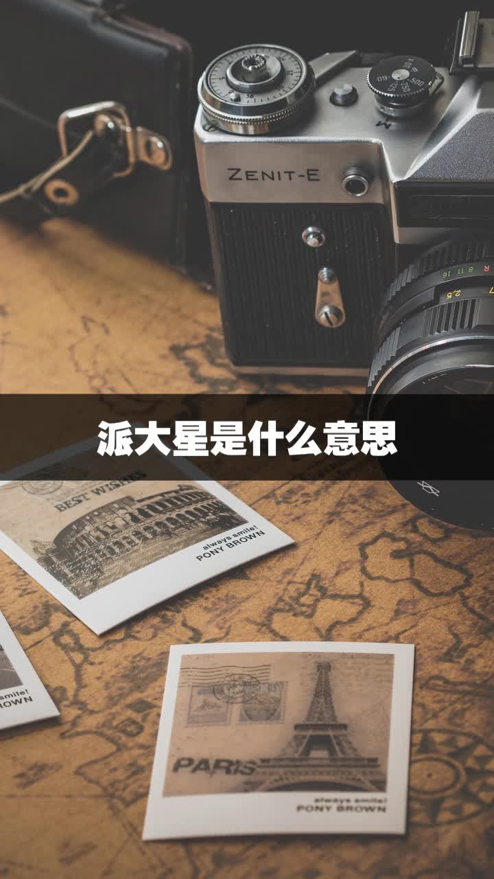派大星是什么意思