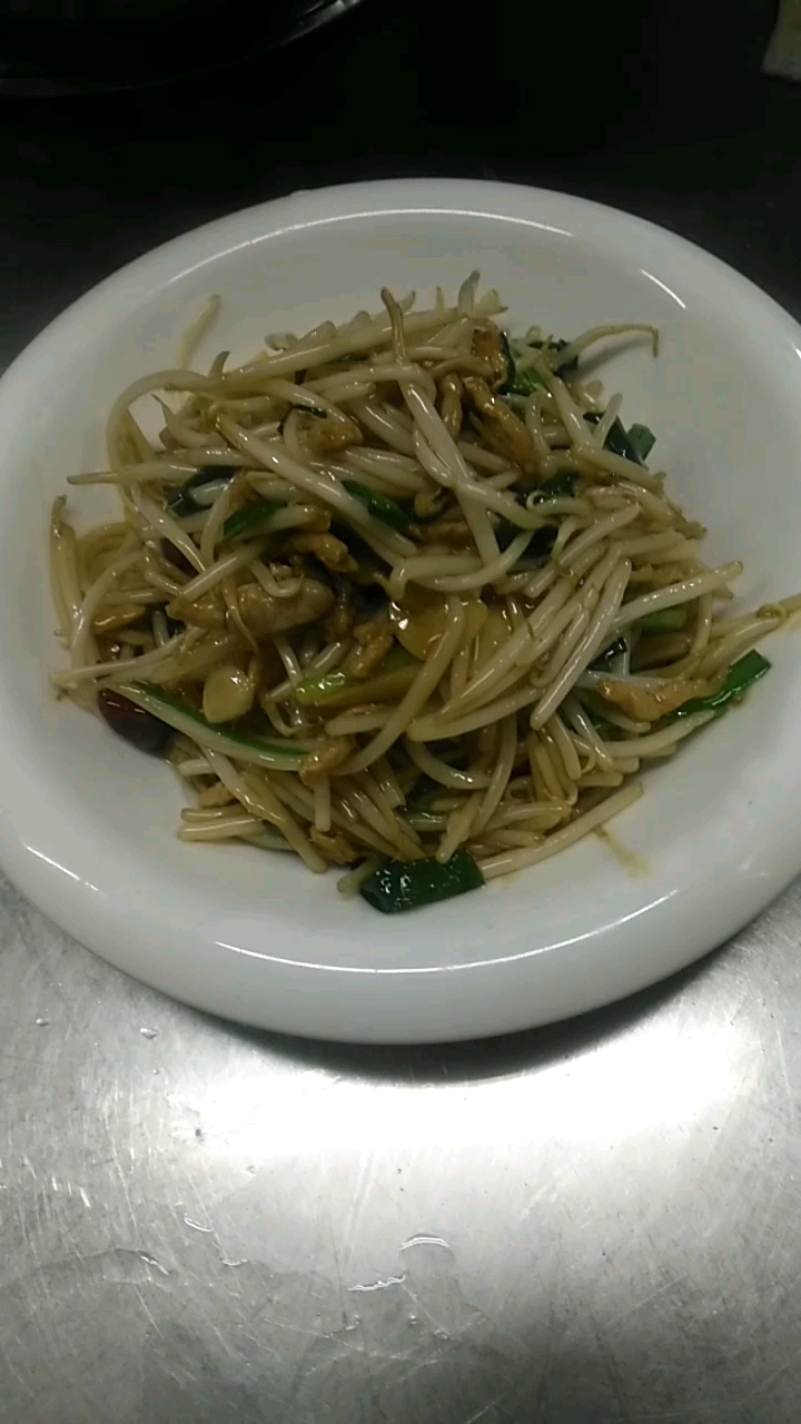 炒豆芽
