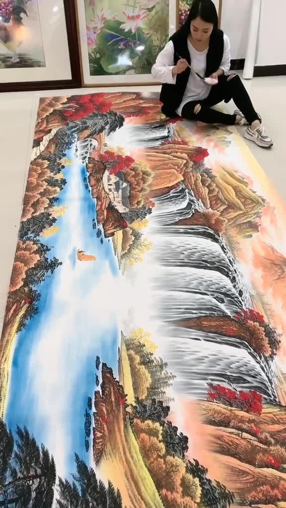 纯手绘
