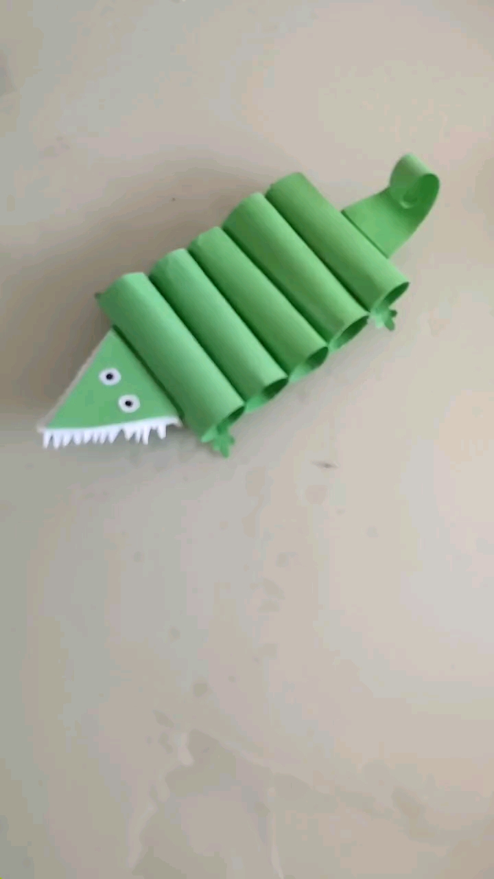 鳄鱼折纸教程