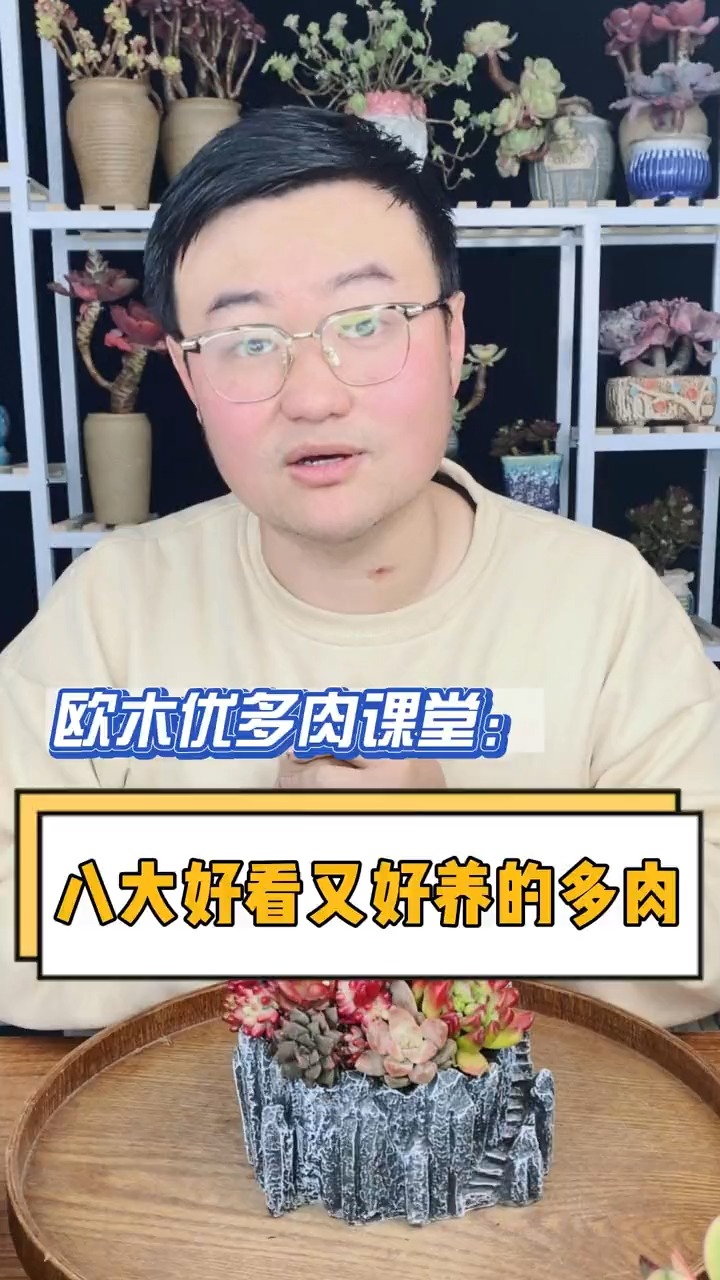 #有一种可爱叫多肉！#八大最好看又最好养的多肉在这里！你还知道哪些呢？