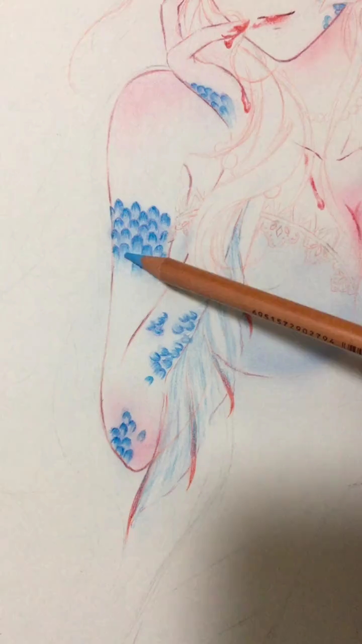 画原创,美人鱼