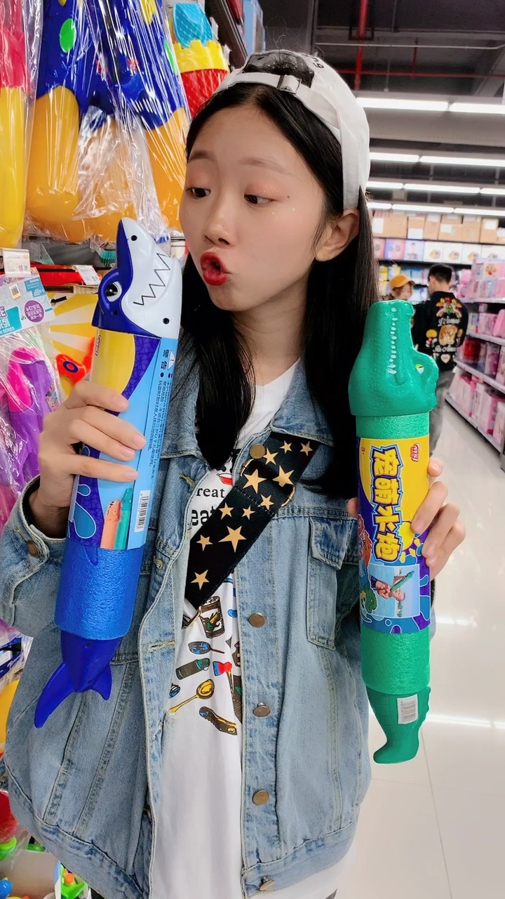 我滴乖乖啊小姐姐居然要亲鳄鱼导弹