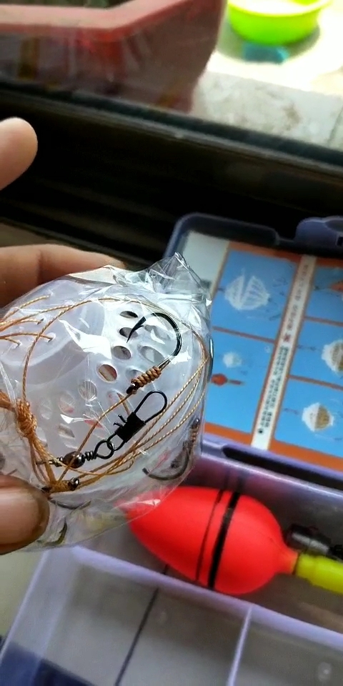 今天用这个锚鱼,真要把老板吓到了。