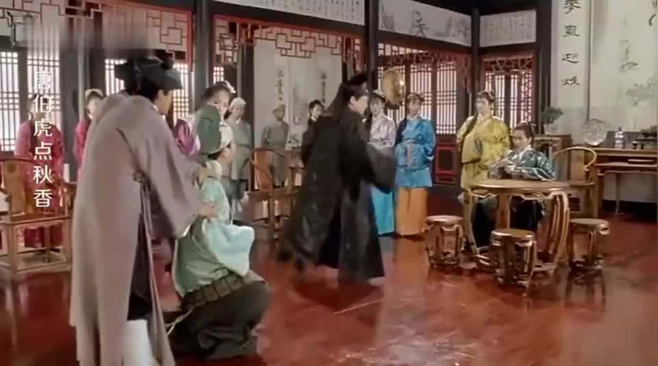 唐伯虎点秋香:祝枝山假冒唐伯虎,画出小鸡吃米图,像极了我的画啊!