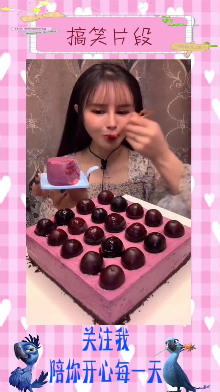 真正的美女,都是长这样子,能吃又不胖#搞笑视频#