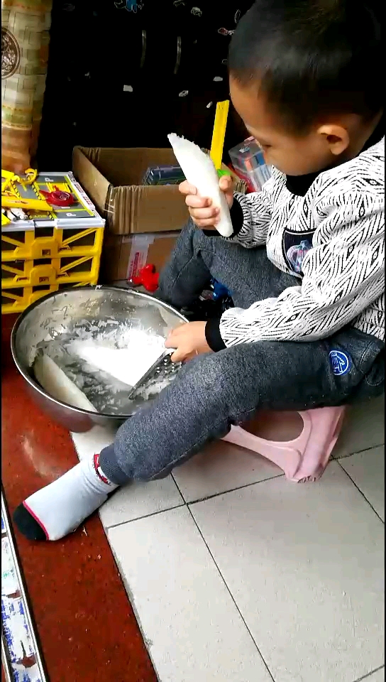 #欢乐幸福年#做萝卜糕